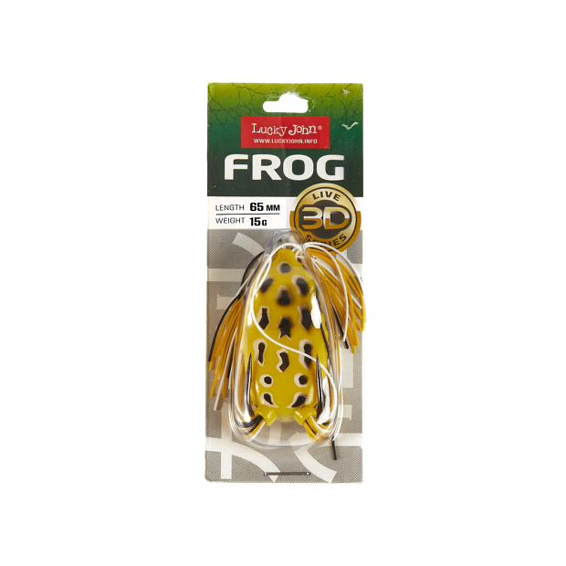 Ēsma mīksta Lucky John 3D Series FROG 2.6