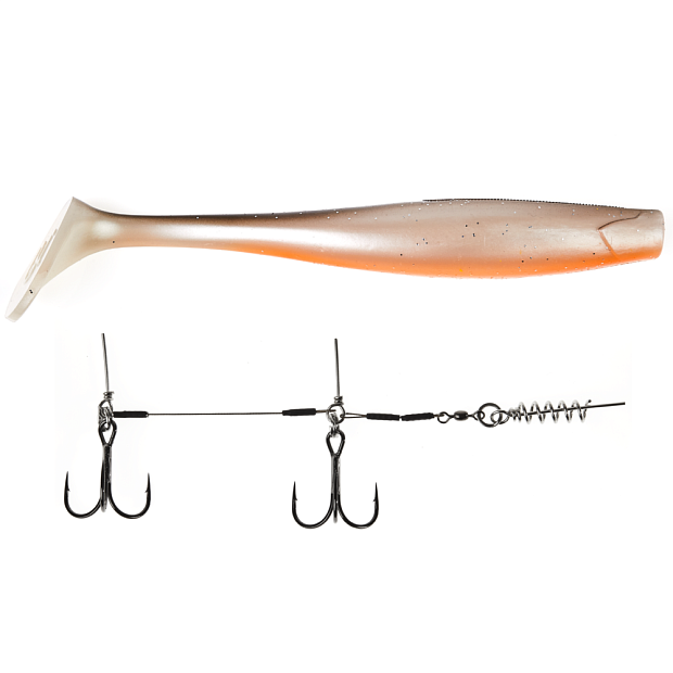 Vibroastes Lucky John 3D BBS Series GIANT KUBIRA SWIM SHAD SET 10.3