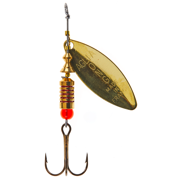 Vizulis Mepps AGLIA LONG Redbow/Gold #2 (7g)