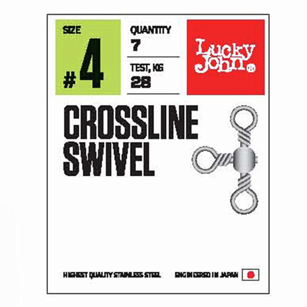 Griezuļi Lucky John CROSSLINE SWIVEL