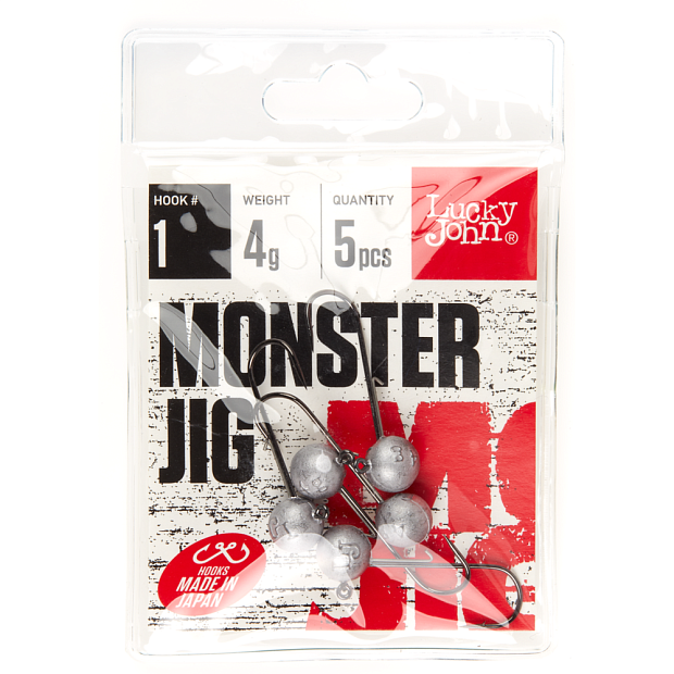 Džiggalvas Lucky John MONSTER JIG #1 5gab.