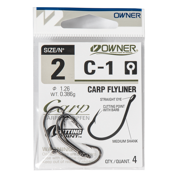Āķi Owner CARP FLYLINER