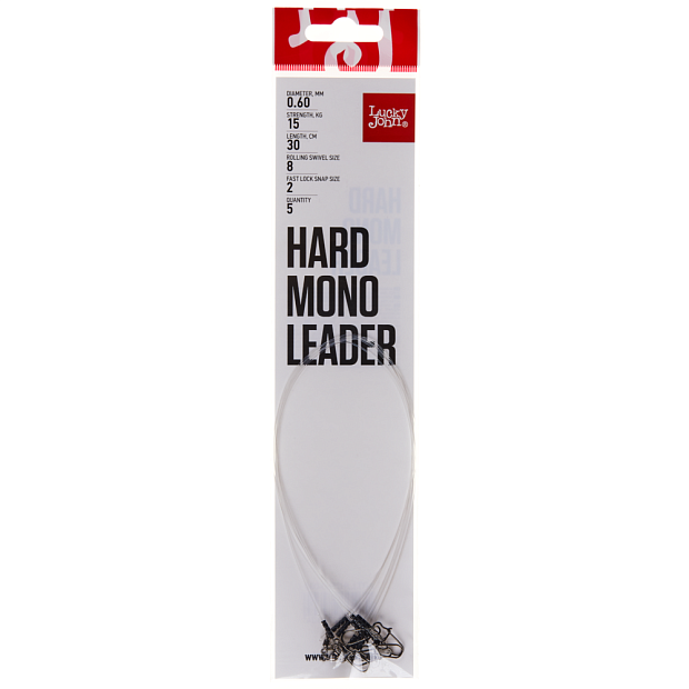 Pavadiņas Lucky John HARD MONO 15kg