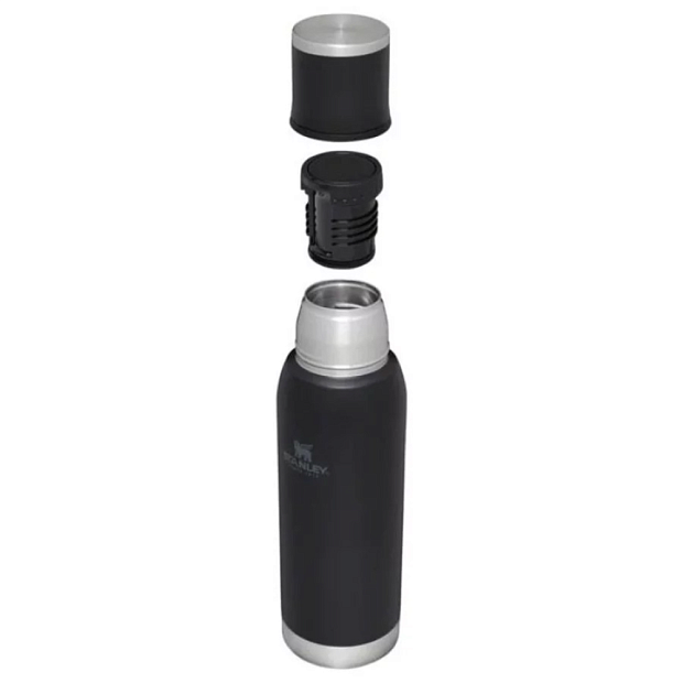 Termoss Stanley THE ADVENTURE TO-GO BOTTLE 1L Melns