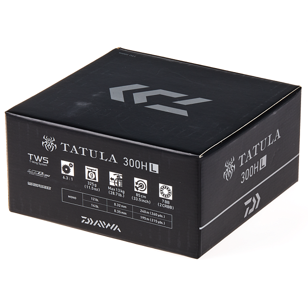 Multiplikatora spole Daiwa 20 TATULA TWS 300HL