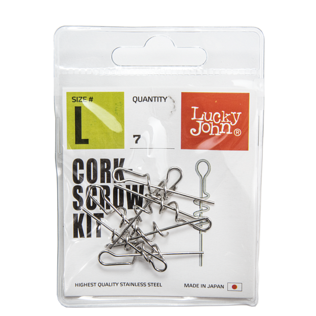 Spirāle Lucky John CORKSCROW KIT