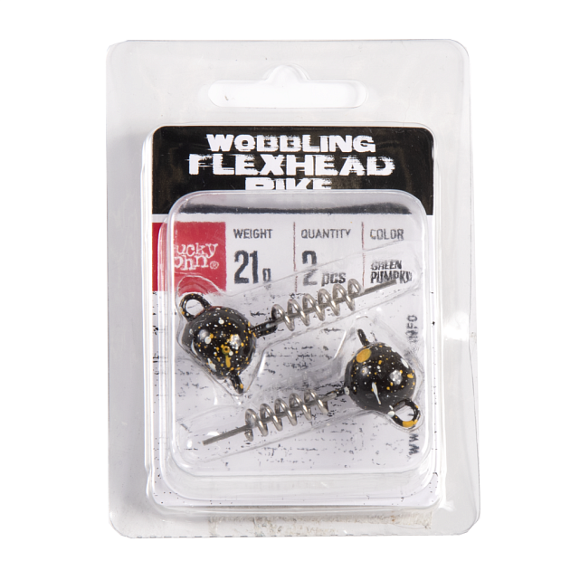Džiggalva-spirāle Lucky John BBS WOBBLING FLEXHEAD PIKE
