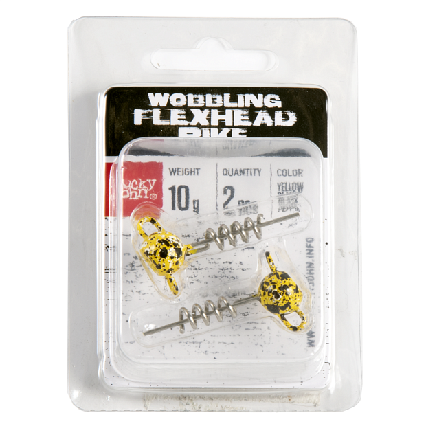 Džiggalva-spirāle Lucky John BBS WOBBLING FLEXHEAD PIKE