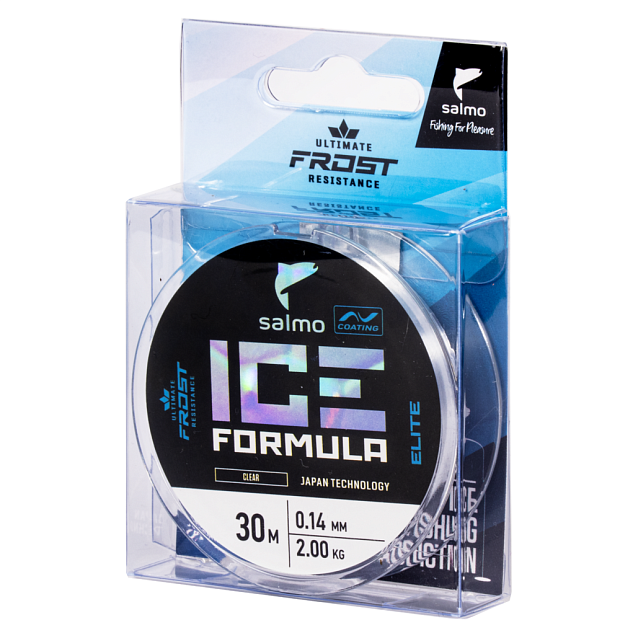Aukla monofīlā ziemas Salmo Elite ICE FORMULA Clear