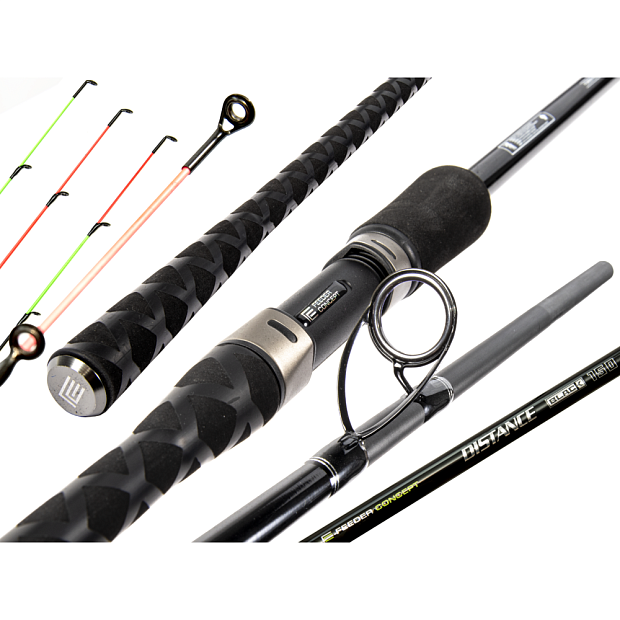 Fīdermakšķere Feeder Concept DISTANCE BLACK 150