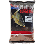 Barība Boland METHOD SUPER MIX Karpa (Zemene)
