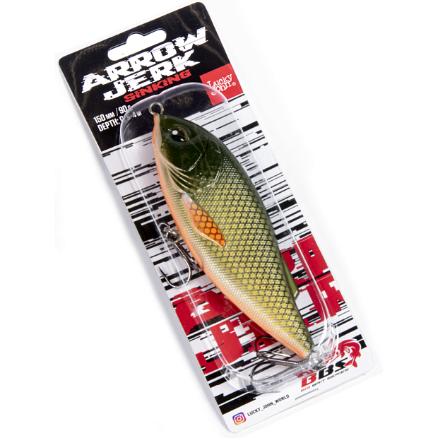 Vobleris Lucky John BBS ARROW JERK 15S