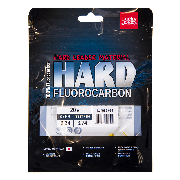 Aukla fluorokarbona Lucky John HARD FLUOROCARBON