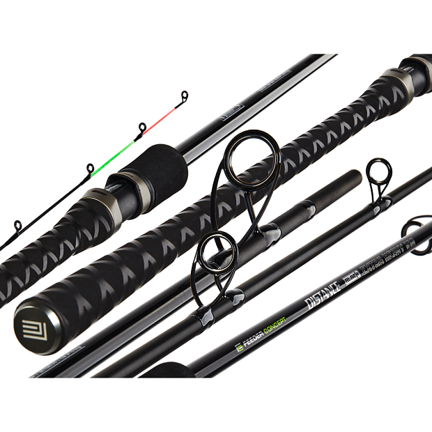 Fīdermakšķere Feeder Concept DISTANCE BLACK EXTRA HEAVY 150