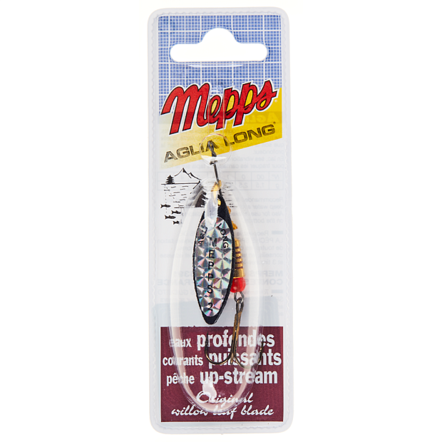 Vizulis Mepps AGLIA LONG Rainbow/Black #2 (7g)