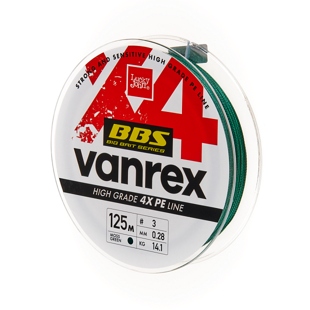 Aukla pītā Lucky John Vanrex BBS х4 Moss Green