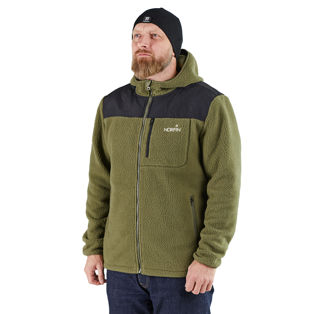 Flīsa jaka Norfin POLARGUARD GREEN