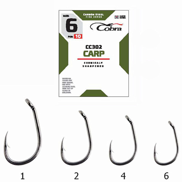 Āķi Cobra CARP CC302