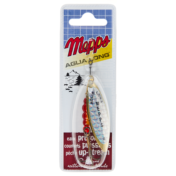 Vizulis Mepps AGLIA LONG Rainbow/Gold #4 (17g)