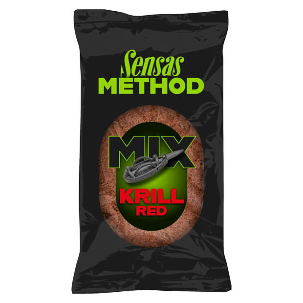 Barība Sensas Method Mix RED KRILL