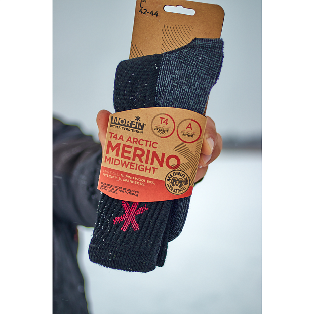 Termozeķes Norfin MERINO MIDWEIGHT T4A