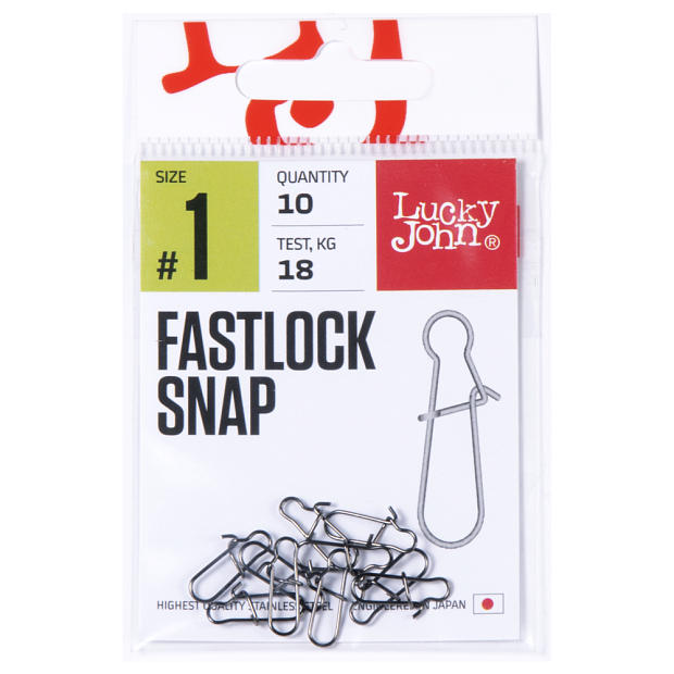 Karabīnes Lucky John FASTLOCK SNAP