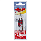 Vizulis Mepps AGLIA DECOREE Silver/Red Dots #3 (6,5g)