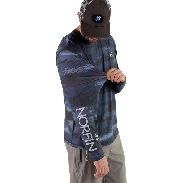Krekls Norfin SUN PRO SHADOW Gray