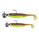Gumijas mānekļu komplekts Balzer 71 ° North COD/COALFISH 60/80g, 12/15cm