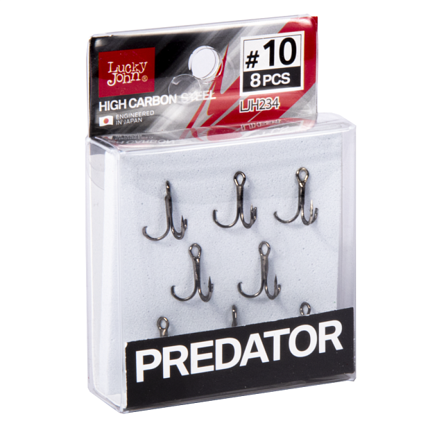 Āķi trīsžuburu Lucky John PREDATOR LJH234