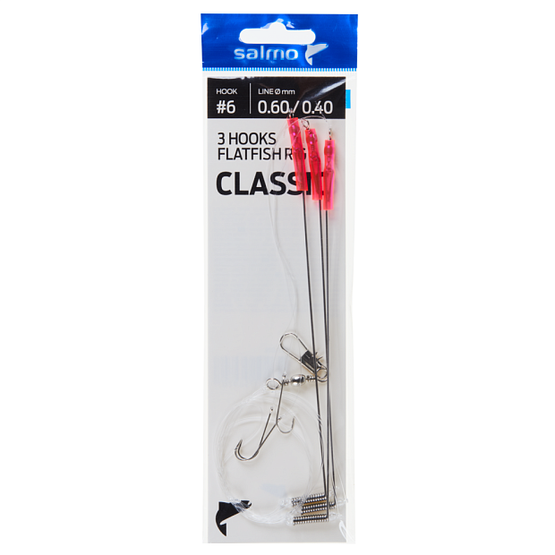 Jūras sistēma Salmo FLATFISH RIG Classic #6
