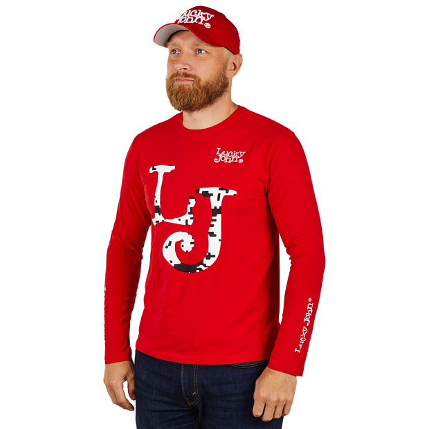 Krekls Lucky John BRAVE Red