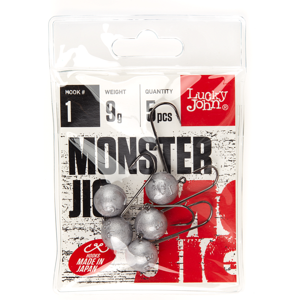 Džiggalvas Lucky John MONSTER JIG #1 5gab.