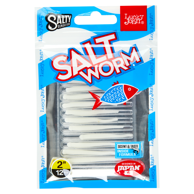Tārpi Lucky John Salty sensation SALT WORM 2.0