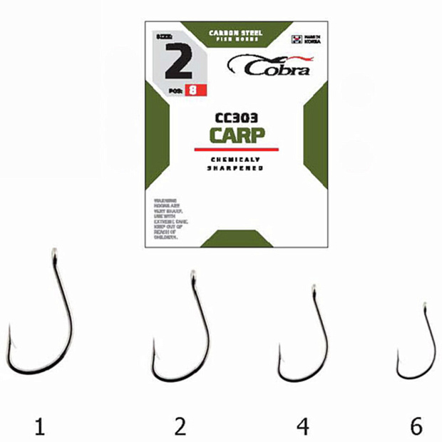 Āķi Cobra CARP CC303