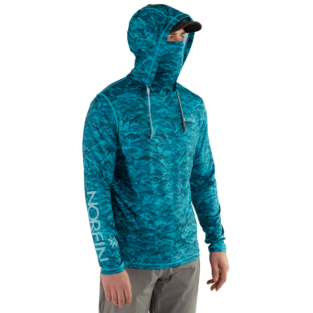Krekls Norfin SUN PRO MARLIN HOODIE Green
