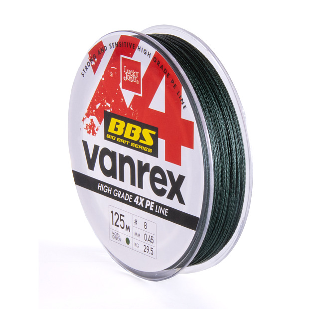 Aukla pītā Lucky John Vanrex BBS х4 Moss Green