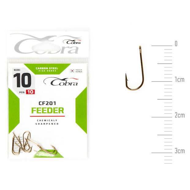 Āķi Cobra FEEDER CLASSIC CF201