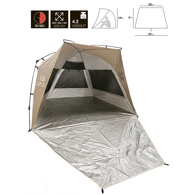 Telts Norfin SUMMER SILVER