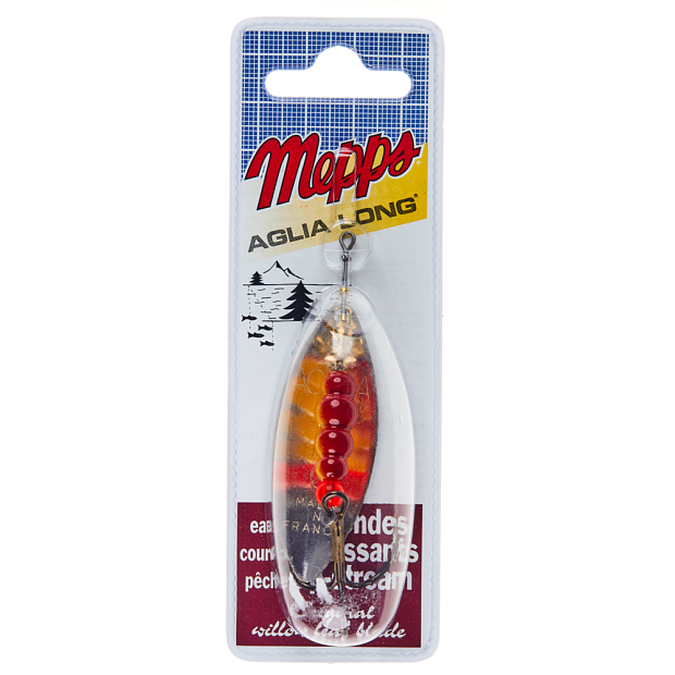 Vizulis Mepps AGLIA LONG Redbow/Silver #4 (17g)
