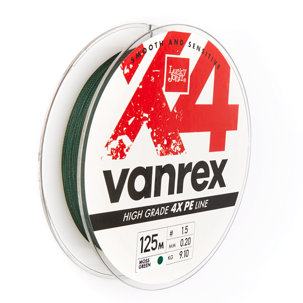 Aukla pītā Lucky John VANREX X4 Moss Green