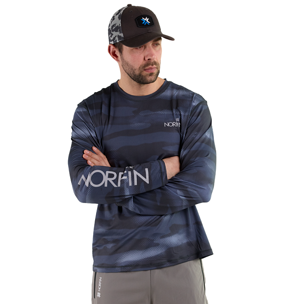 Krekls Norfin SUN PRO SHADOW Gray