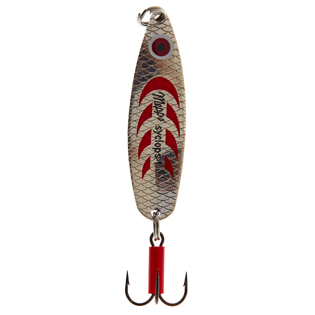 Vizulis Mepps SYCLOPS Silver/Red #1 (12g)