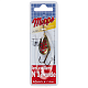 Vizulis Mepps AGLIA DECOREE Gold/Red Dots #3 (6,5g)
