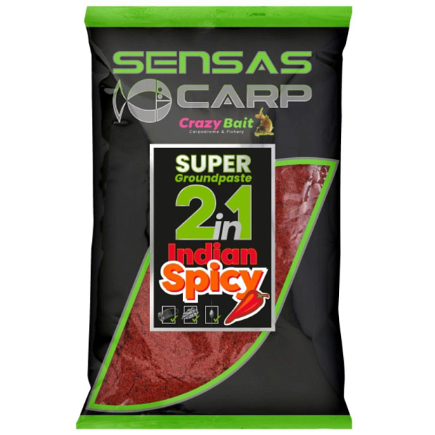 Barība Sensas Super Groundpaste 2in1 SPICY INDIAN