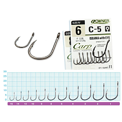 Āķi Owner CARP ISEAMA w/EYE C-5