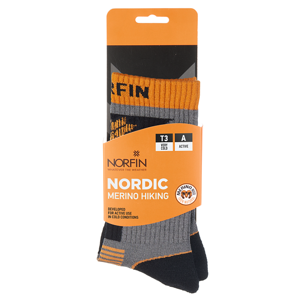 Termozeķes Norfin NORDIC MERINO HIKING CREW T3A