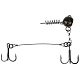 Āķu sistēma Lucky John DEEP PIKE STINGER RIG L+FLEXHEAD