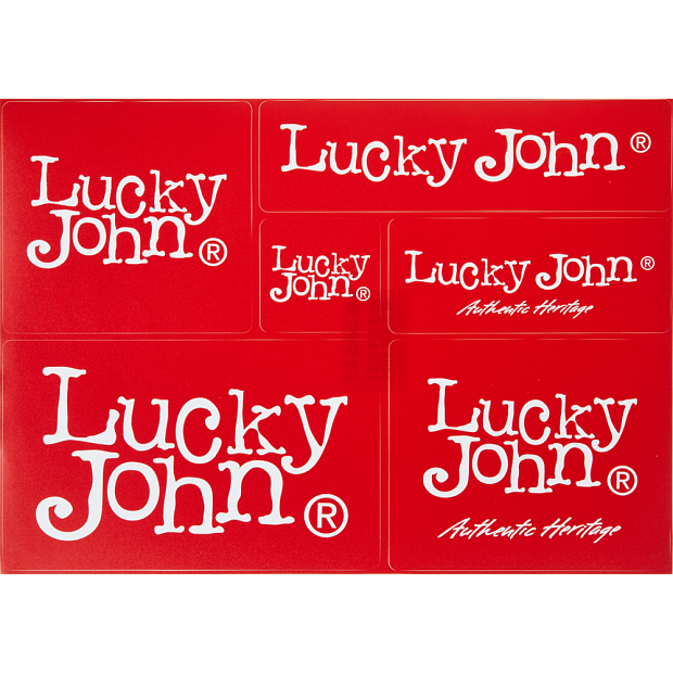 Uzlīmes LUCKY JOHN A4 matētas