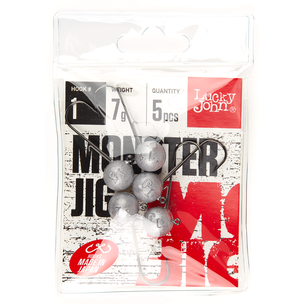 Džiggalvas Lucky John MONSTER JIG #1 5gab.